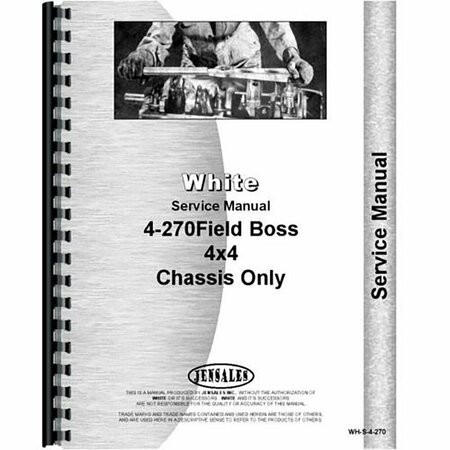 AFTERMARKET White 4270 Tractor Service Manual RAP82675